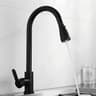 304 Stainless Steel PullOut Kitchen Sink Faucet Deck Mounted Mixer With Stream Sprayer 27