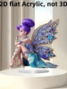 Flower Fairy Elf Acrylic Bedroom And Living Room Home Decoration 6