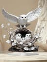 Owl Family Ornament Anime Themed Collectible Home And Office Decoration 17