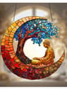 Enchanting Buddha Sun Visor Suncatcher Religious Spiritual Home And Garden Decor 9
