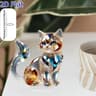 Cute Cat Ornament Artistic Home Decora Bedroom Decoration 9