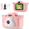Kids Camera HD Digital Video Toddler Camera With Silicone Cover  32GB SD Card 7