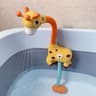 QWZ New Bath Toys Baby Water Game Duck Model Faucet Electric Water Spray Shower 9