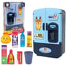 New Kids Toy Simulation Fridge Refrigerator Accessories Pretend Play Kitchen Set 7