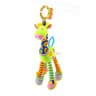New Soft Cute Giraffe Animal Handbells Rattles Plush Infant Handle Toy With Teether 9