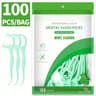 100Count UltraFine Mint Flavored Dental Floss Picks  Professional Clean  Safe Toothpick Sticks 6