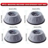 Washing Machine Shock Pad  Silicone AntiVibration  Noise Reduction Foot Pad 8