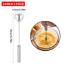 SemiAutomatic Rotating Egg Beater  Manual Hand Cream  Egg Mixer Baking Tool 8