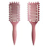 Curl Define Styling Brush  HollowOut Detangling Comb For Wet  Curly Hair 9