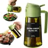470ml Professional 2in1 Oil Sprayer  Dispenser  Thick Glass Olive Oil Bottle With Stickers 6