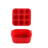 Premium 2Piece Square Silicone Air Fryer Liners  Egg Mold Set  FoodSafe Reusable Baking Accessories 8