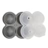 Premium Large Round Ice Ball Maker  BPAFree Silicone Mold For SlowMelting Craft Cocktails 6
