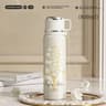COOKER KING Floral Thermos Bottle  Stainless Steel Insulated Tea Maker With Strainer 9