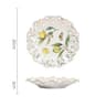 European Style Lemon Pattern Ceramic Dining Set  Elegant Dinner Steak  Dessert Plates 10