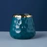 Creative Ceramic Storage Jar  Elegant Concave Stria Gold Edge Tableware For Dried Fruits  Nuts 7