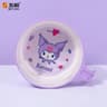 Sanrio Kuromi Cartoon Divided Plate Set  Cute Kids AntiFall Tableware 10