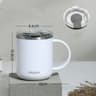 304 Stainless Steel Insulated Water Cup  450ml AntiScalding Milk  Juice Mug With Lid 13