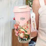 500ml Flower Pattern Insulated Coffee Cup  Stainless Steel DoubleWall Vacuum Travel Mug 9