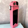 Plastic Straw Rectangular Water Bottle  High Color Value Portable FallResistant Cup 6