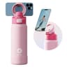 FEIJIAN Stainless Steel Sports Water Bottle  Magnetic Phone Holder  Bouncing Cover Thermos 9