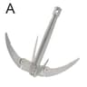 Folding Boat Anchor  Grappling Hook  Sturdy Survival Tool For Canoes Kayaks And Small Craft 6