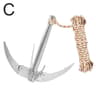 Folding Boat Anchor  Grappling Hook  Sturdy Survival Tool For Canoes Kayaks And Small Craft 7