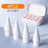 Clear Replacement Pen Tips For Apple Pencil 1st 2nd  3rd Gen  6Piece Mute Smooth Writing Nibs 7