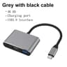 3in1 USBC Hub To 4K HDMI Adapter  USB 30  60W TypeC Charging Converter For MacBook  Laptops 6
