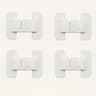 4pcs Refrigerator Door Safety Buckle Universal Drawer Lock Child Proof Protection With Double Buckl 8