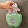 WallMounted AppleShaped Bag Dispenser And SpaceSaving Organizer 8