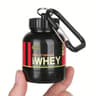 100ML Mini Portable Protein Powder Container With Keychain 6