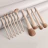 13 Piece Professional Soft Makeup Brush Set With Storage Bag 17