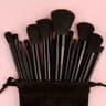 13 Piece Professional Soft Makeup Brush Set With Storage Bag 16