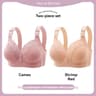 Womens UltraThin Lace Perspective Bralette  Elegant Deep V Lingerie 11