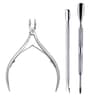 4Piece Professional Stainless Steel Manicure Kit  Precision Grooming Set 7