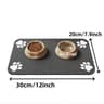 Premium Absorbent Pet Feeding Mat  Waterproof Rubber Backed QuickDry Placemat 6