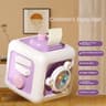 6 In 1 Montessori Educational Sensory Busy Cube  Early Education Activity Toy 10