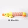 Simulated Animal NoStuffing Dog Toy  Durable Plush Squeaky Pet Chew 6