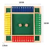 4Player Wooden Shut The Box Dice Game  Classic Family And Pub Strategy Entertainment 11