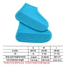 Waterproof NonSlip Silicone Rain Shoe Covers  Portable Reusable Outdoor Protection 9