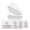 Waterproof NonSlip Silicone Rain Shoe Covers  Portable Reusable Outdoor Protection 17