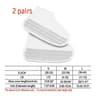 Waterproof NonSlip Silicone Rain Shoe Covers  Portable Reusable Outdoor Protection 18