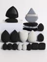20Piece Pink Makeup Sponge  Puff Set  Professional Blending  Setting Kit 12