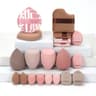 20Piece Pink Makeup Sponge  Puff Set  Professional Blending  Setting Kit 14