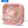 TOPK Mini Portable USB Desk Fan  Powerful Airflow  UltraQuiet Operation 10