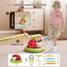 Ladybug 3in1 Multifunction Sport Game  Skip Toss  Rocket Launcher 6