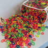 Colorful Basic Nylon Elastic Hair Ties  ProfessionalStandard Ponytail Holders 14