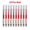Professional Needle Type Gel Pens  HighQuality Straight Liquid Stationery Set 6