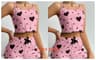 2Piece Womens Love Print Sleepwear Set  IndustrialGrade Comfort  Breathability 10