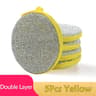 Double Sided Dishwashing Sponge And Kitchen Scrubbing Brush Set 6
